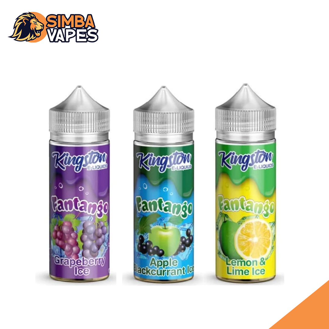 Kingston Fantango Range Shortfill E-Liquid | 100ml (Pack Of 10)