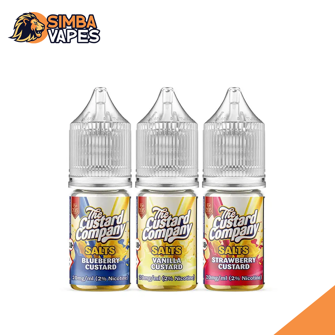 The Custard Company 10ML Nic Salt (Pack Of 10)