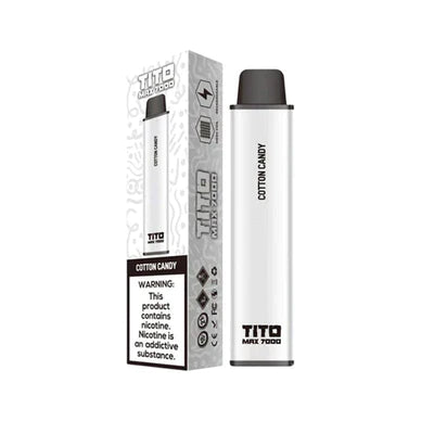 Tito Max 7000 Disposable Vape Pod Device Pack of 10