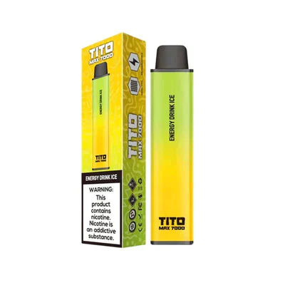 Tito Max 7000 Disposable Vape Pod Device Pack of 10