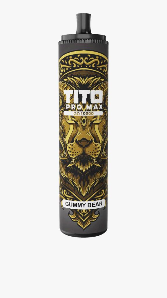 Tito Pro Max GD 10000 Disposable Vape Pod (Pack of 10)