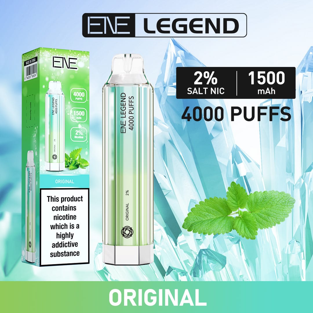 Elux ENE Legend 4000 Puffs Disposable Vape - (Pack of 10)