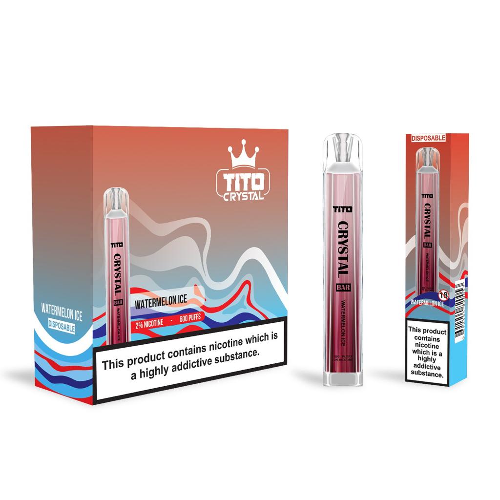 Tito Crystal Bar 600 Puffs Disposable Vape