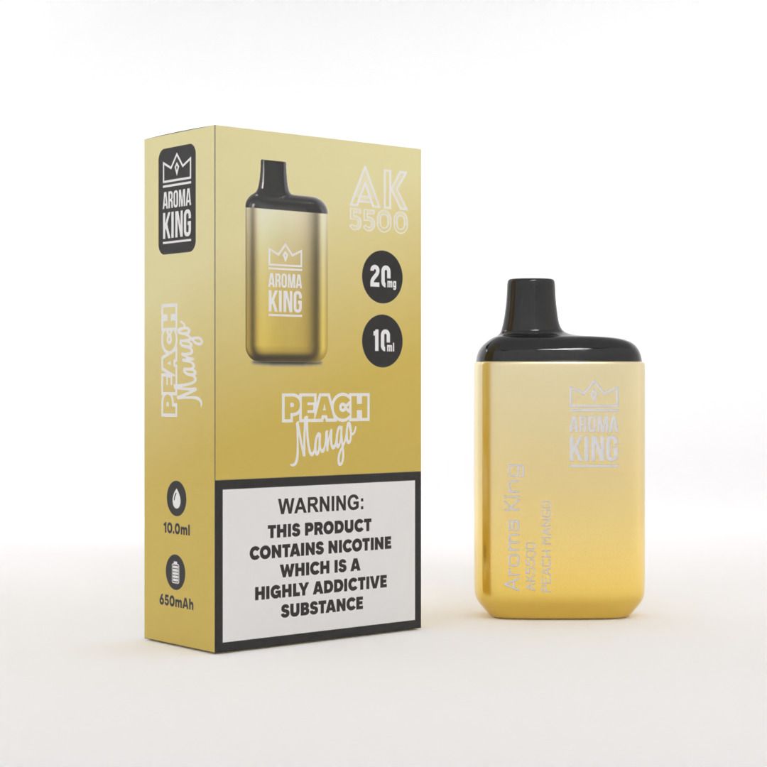 Aroma King AK5500 Metallic Disposable Vape Pod - simbavapes