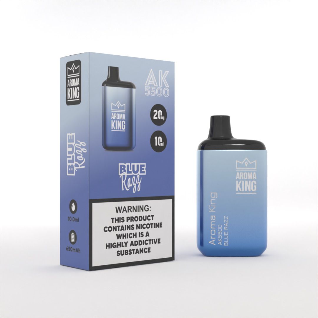 Aroma King AK5500 Metallic Disposable Vape Pod - simbavapes