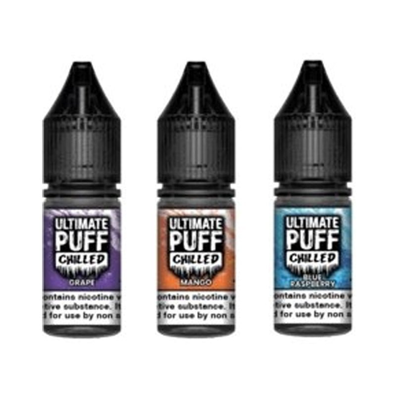 Ultimate Puff 50/50 Chilled 10ML E-liquids Box of 10